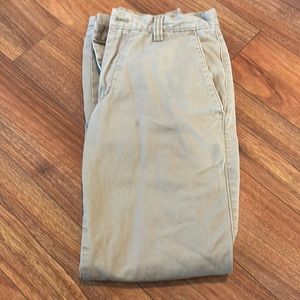 Eddie Bauer flannel lined khakis